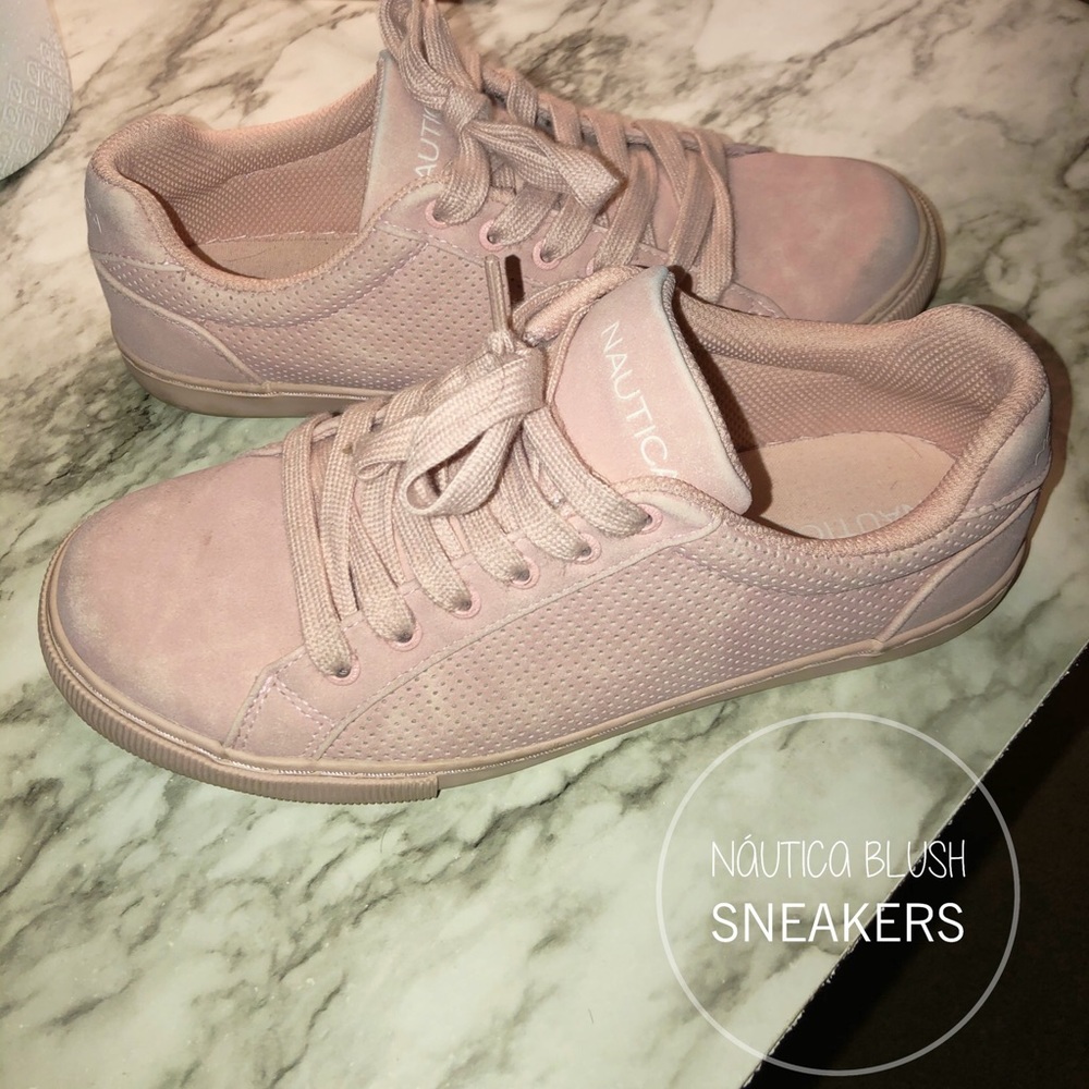 Náutica blush sneakers